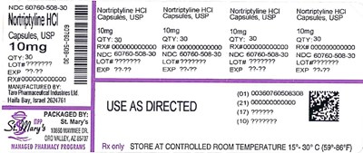 Nortriptyline 60760 508 30